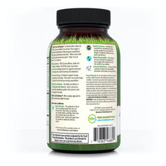 Label detail highlighting the three-tea blend.