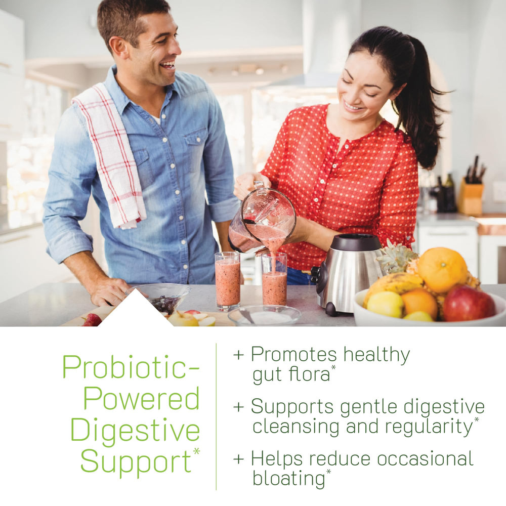 Irwin Naturals Unique IS-2 probiotic vial highlighting shelf-stable gut support.
