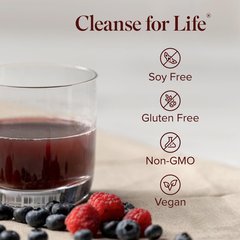 Isagenix Cleanse for Life aloe vera peppermint notes in the blend.