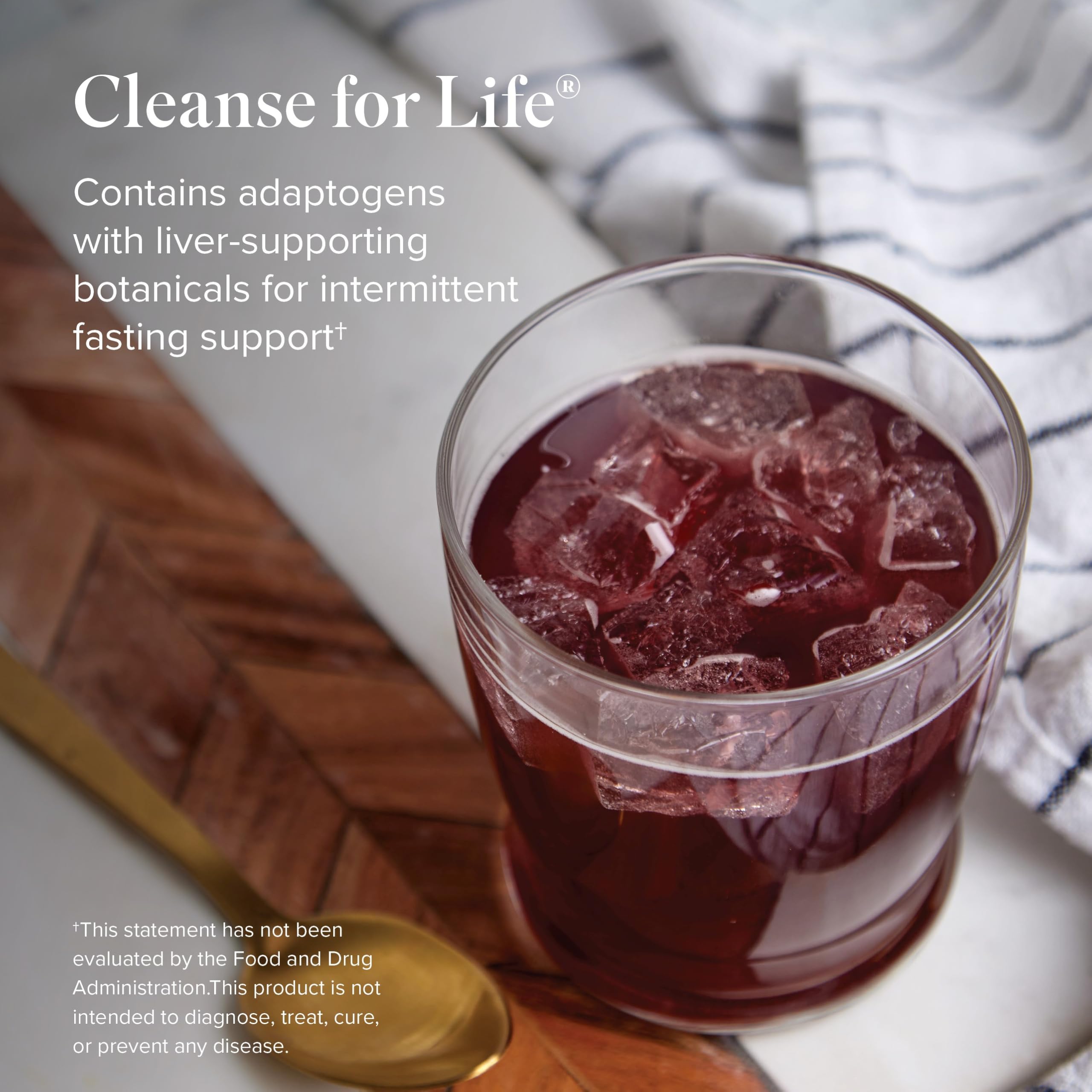 Isagenix Cleanse for Life daily-use pack shown for easy setup.