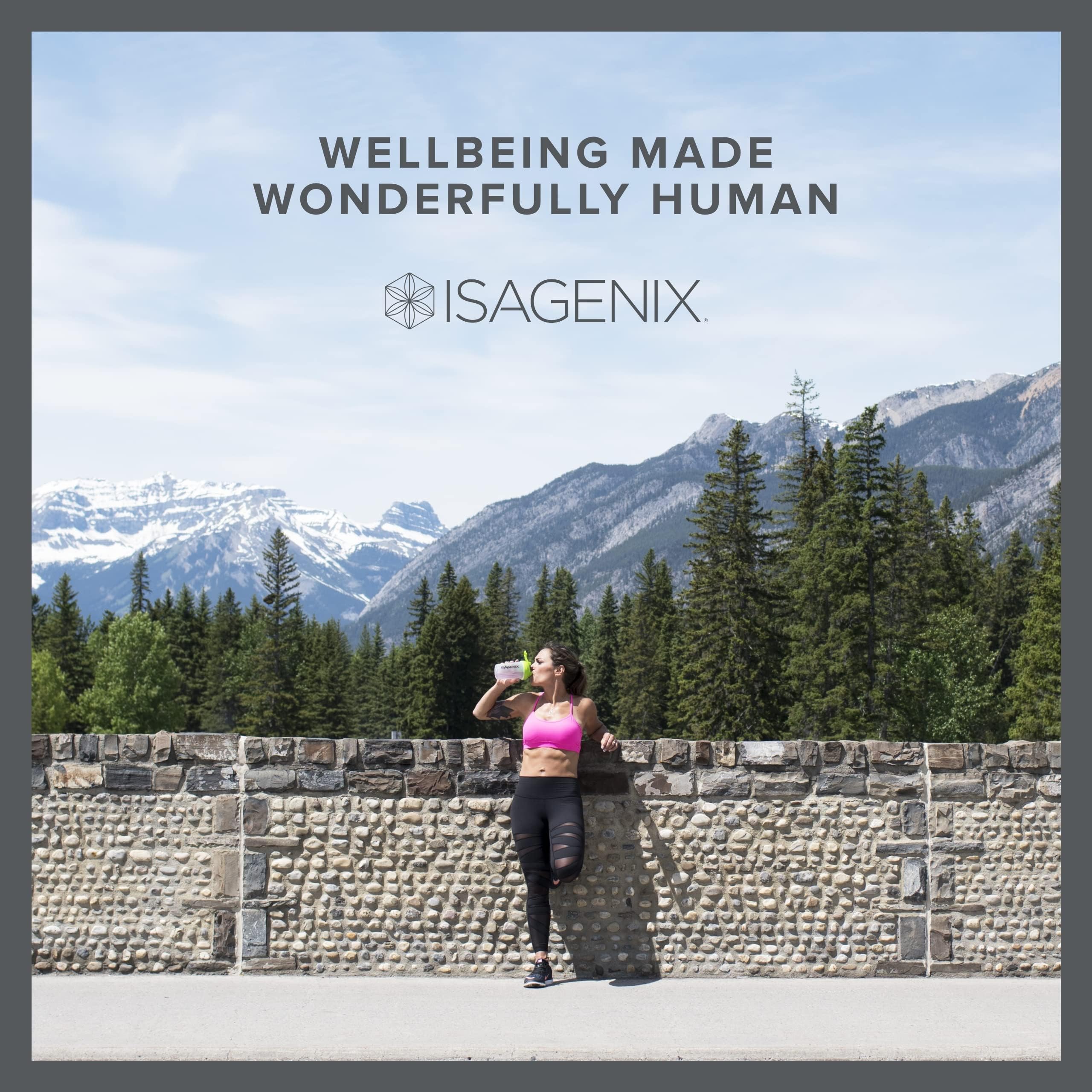 Isagenix Natural Accelerator packaging highlights Sinetrol and Fytexia backed research claims.