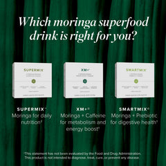 Isagenix XM+ shade-dried moringa leaves for plant-based energy support