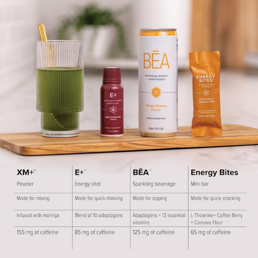 Isagenix XM+ easy-to-use on-the-go packaging for travel and gym