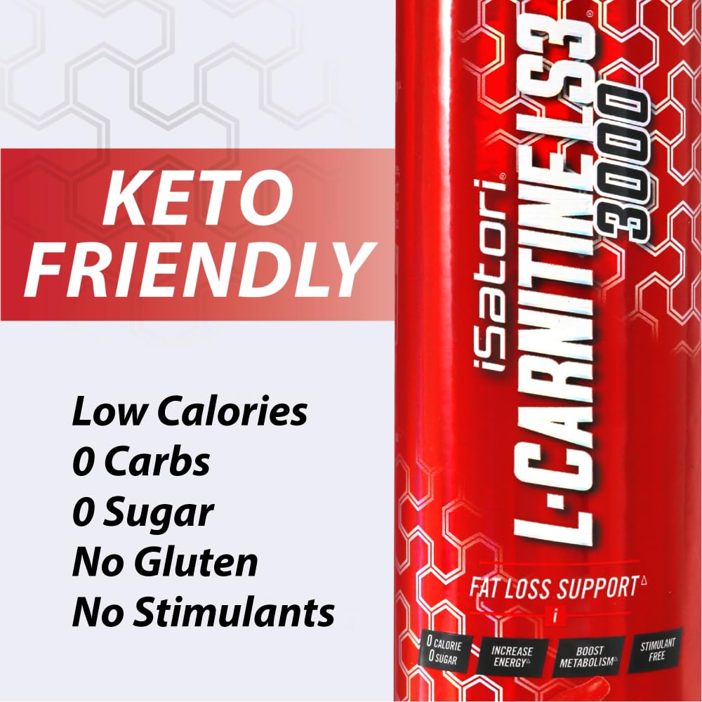 iSatori L-Carnitine LS3 3000 pre/post-workout use idea illustration
