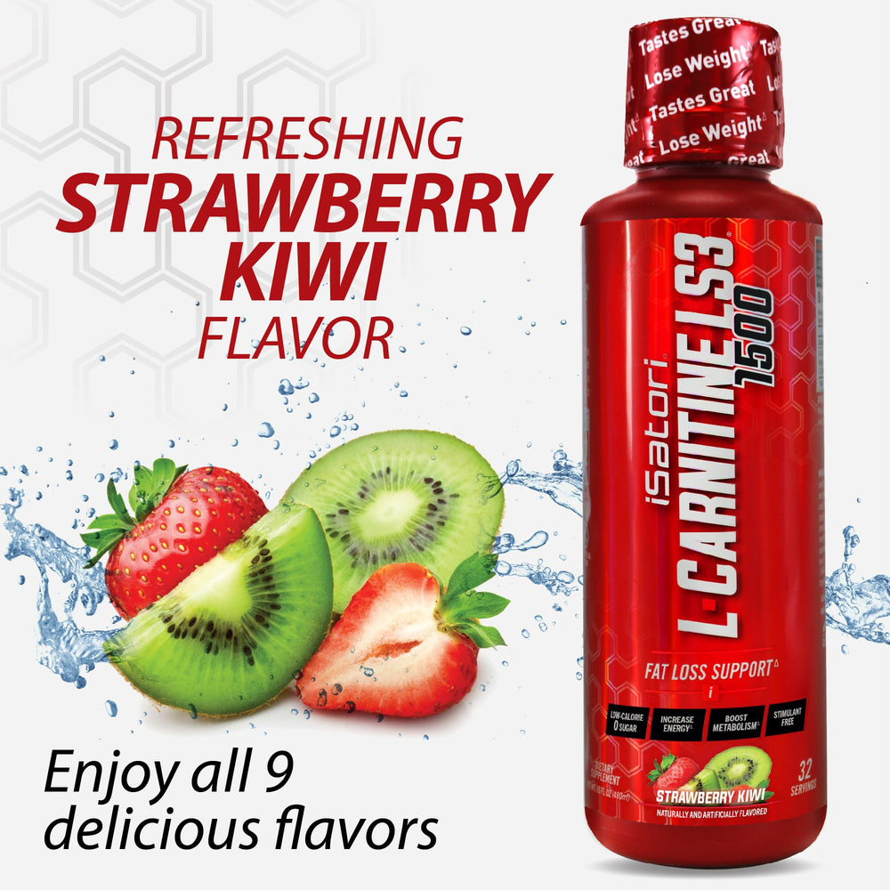 iSatori L-Carnitine LS3 in use at gym bottle during training.