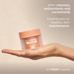 ISDIN SUNISDIN bottle pour shot suggesting easy daily dosage