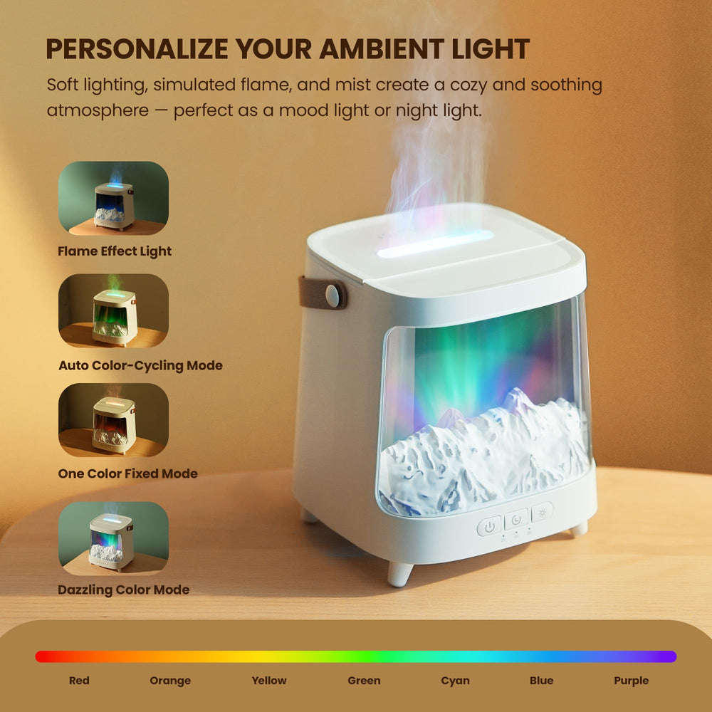 ISIMEE four light modes offering customizable ambiance
