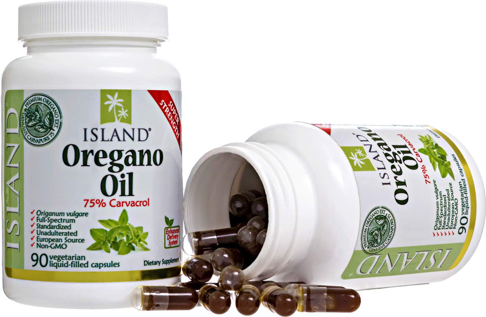 Island Nutrition oregano oil capsules vegetarian capsules offer a clean, plant-based option