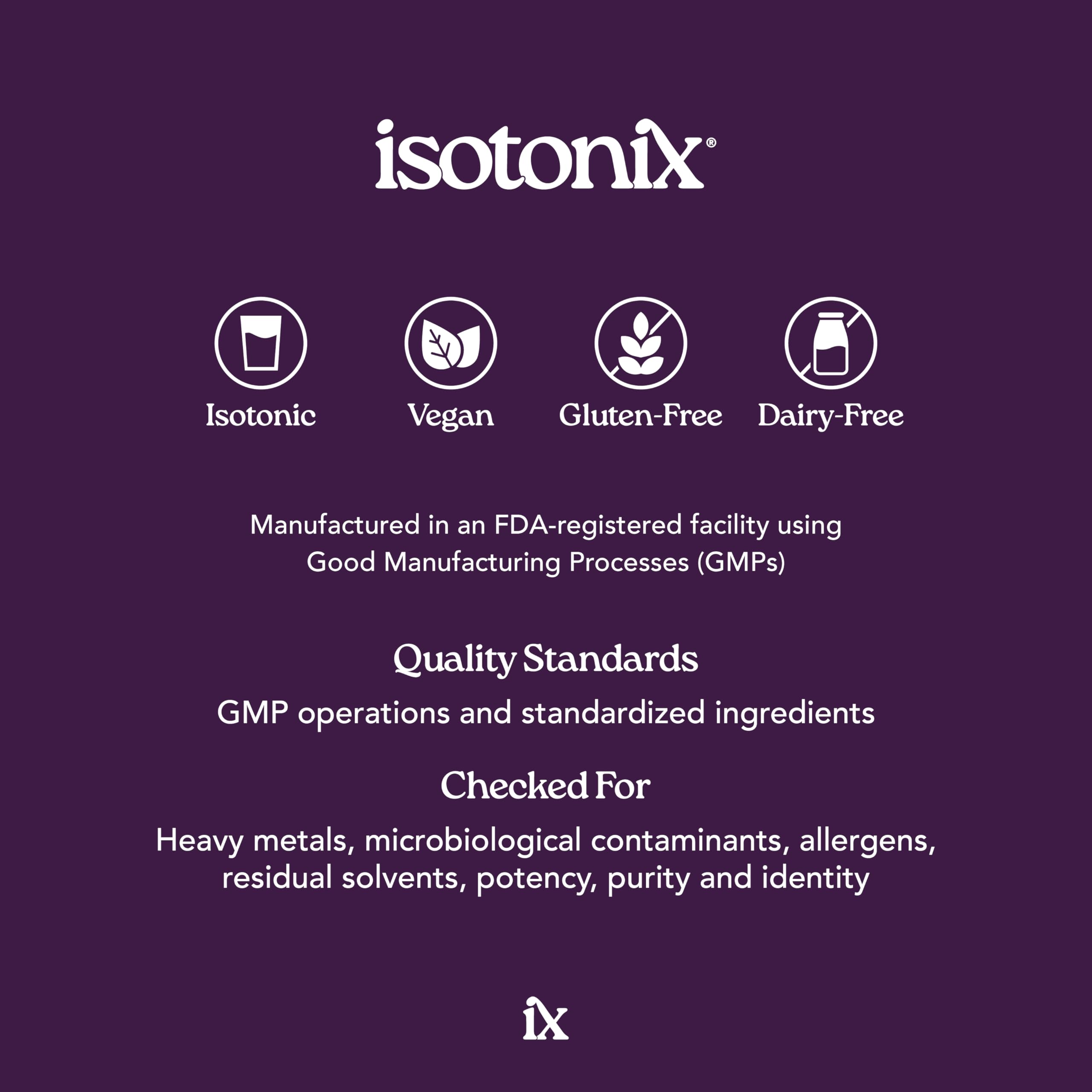 Isotonix Daily Essentials gluten-free seal assures quality and purity.