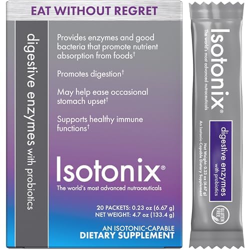 Isotonix DigeZyme packets deliver multi-enzyme support for smoother digestion on the go.