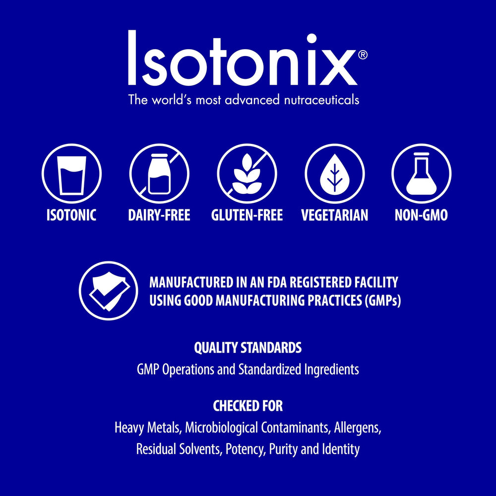 Isotonix Multivitamin Fifty Plus packaging on counter shows easy daily supplementation options
