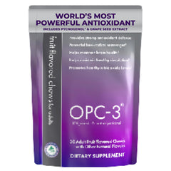 Isotonix OPC-3 antioxidant chews bottle label for daily support