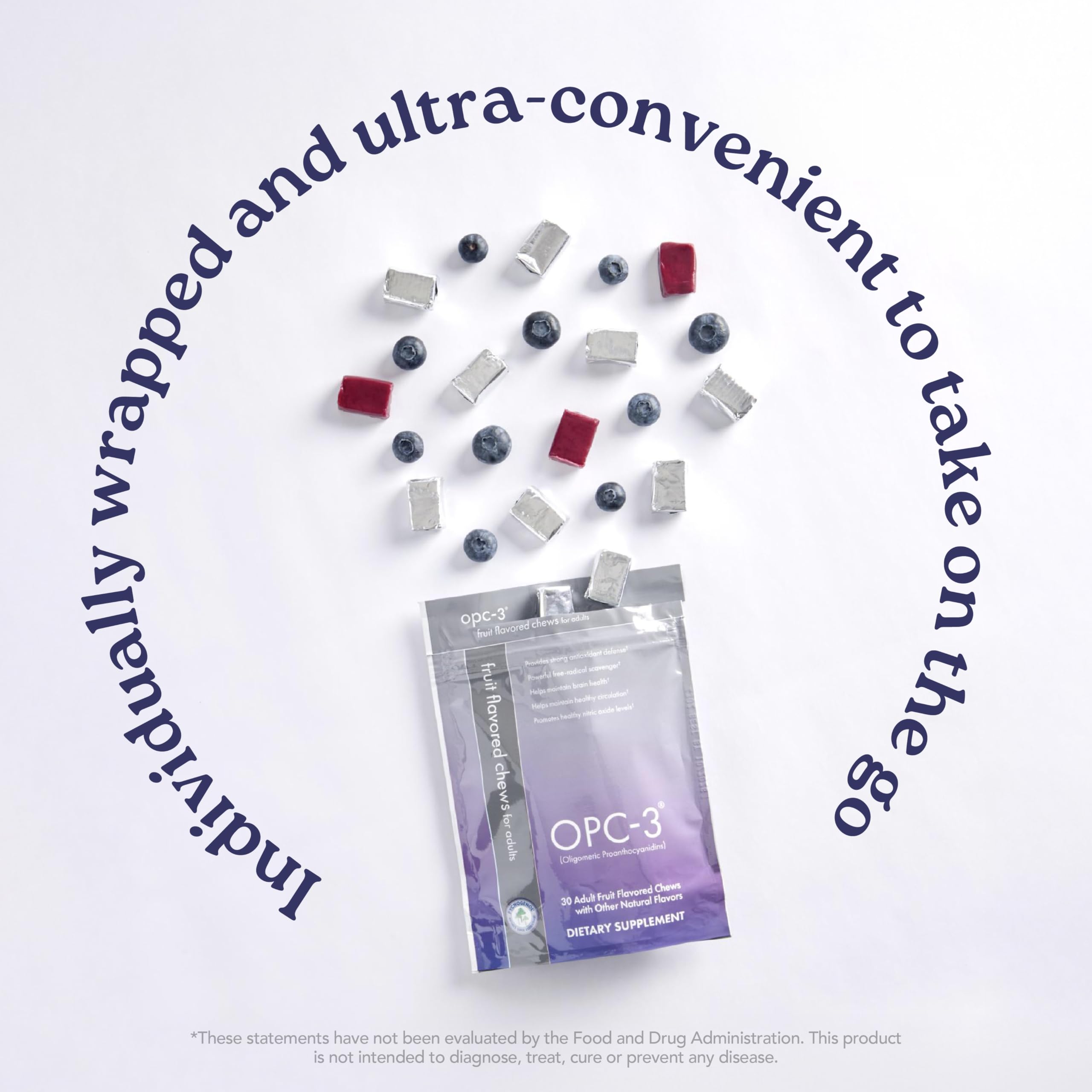 Isotonix OPC-3 antioxidant chews citrus bioflavonoids showcase bright natural flavor and daily use