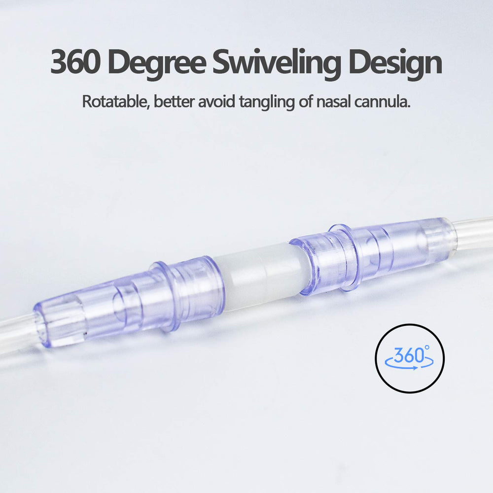 ItAll tubing swivel prevents kinks and trip hazards in busy spaces.