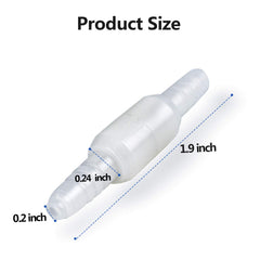 ItAll five-pack swivel connectors offer quick, mess-free tubing setup.