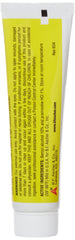 Itch-x gel tube close-up reveals smooth formula.