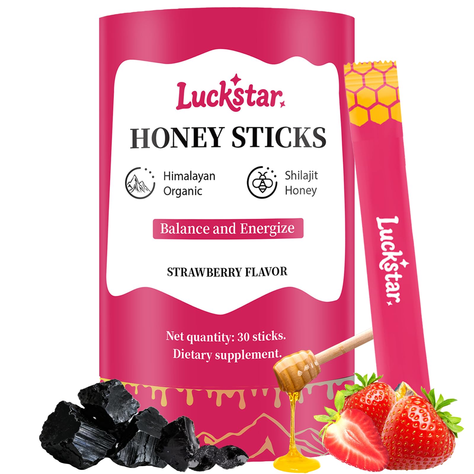 Itiban Himalayan Shilajit Honey Stick package close-up for daily energy.