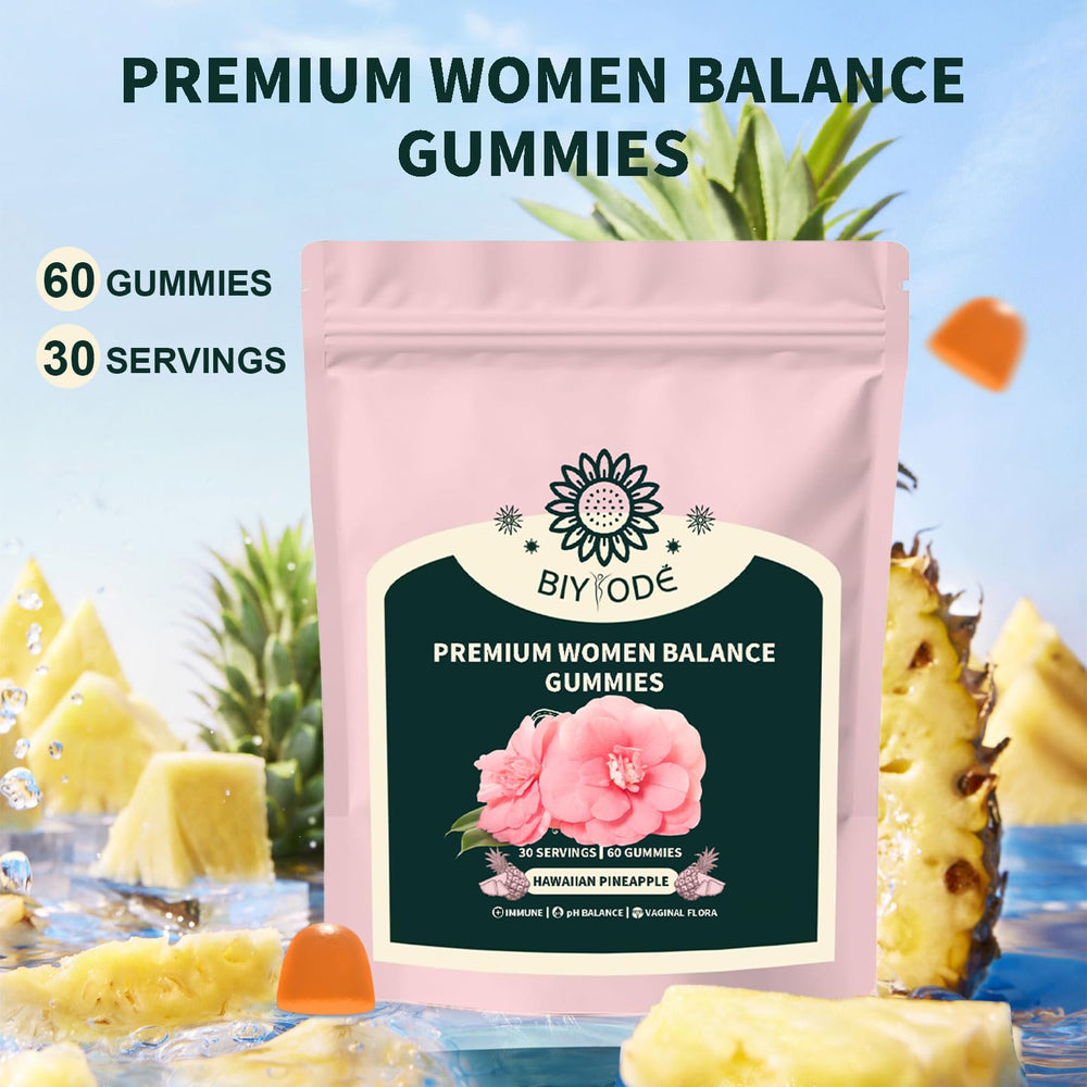 Itiban Pineapple Gummies pineapple detail highlights real fruit infusion.