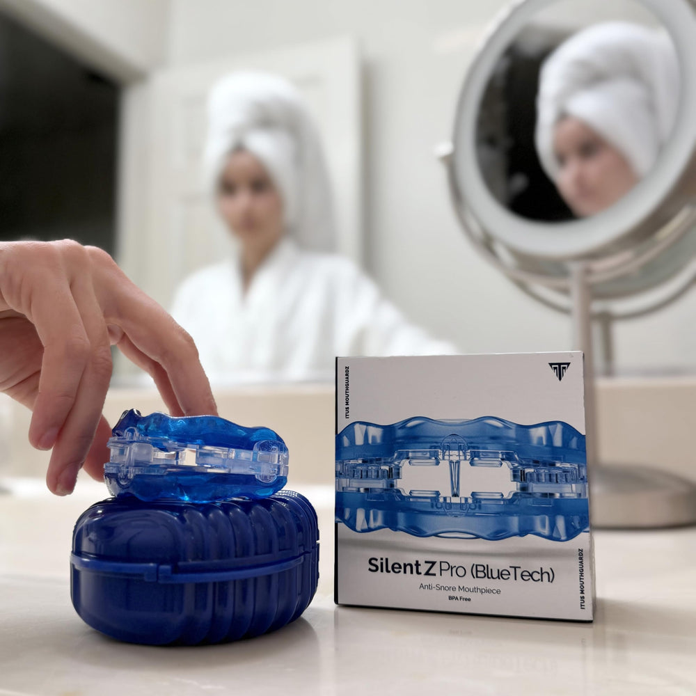 Itus Mouthguardz SilentZPro patented design supports natural jaw movement