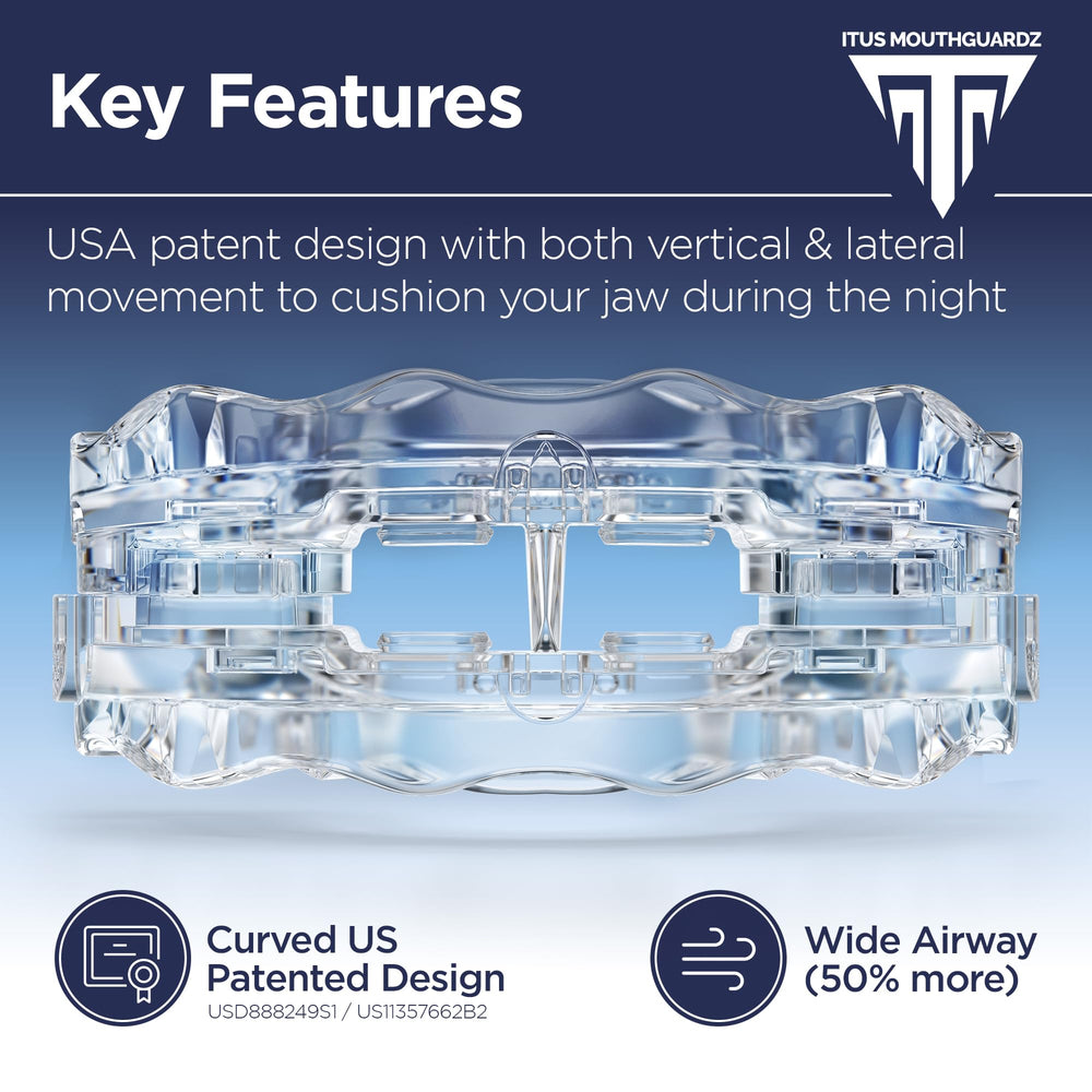 Itus SilentZPro 2.0 offers five adjustment levels for a tailored nightly fit.