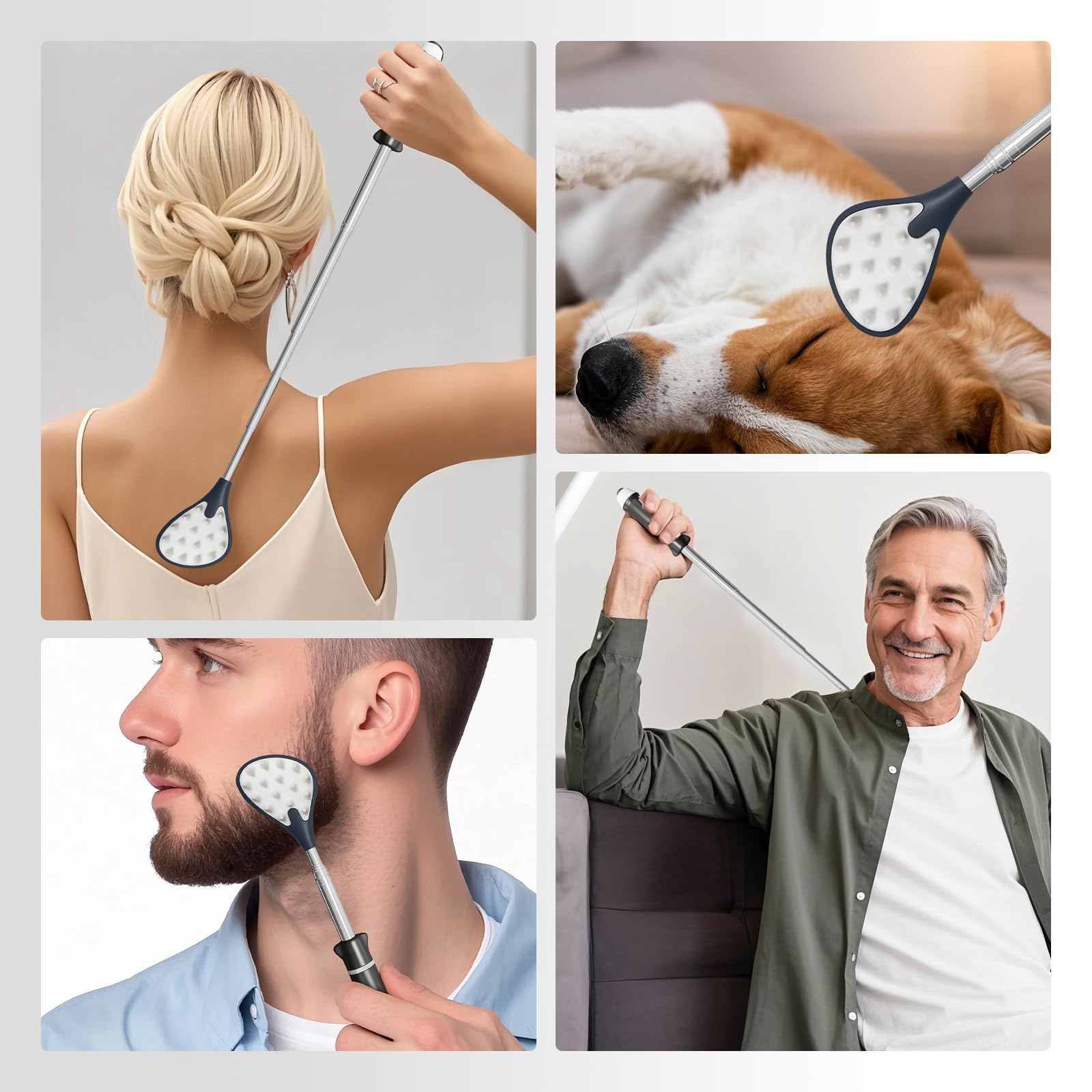 iunxkmi travel-friendly back scratcher fits in bags or purses