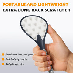 iunxkmi stainless steel retractable handle with non-slip grip