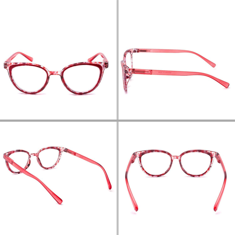 IVNUOYI fashion reading glasses with spring hinges offer comfortable all day wear