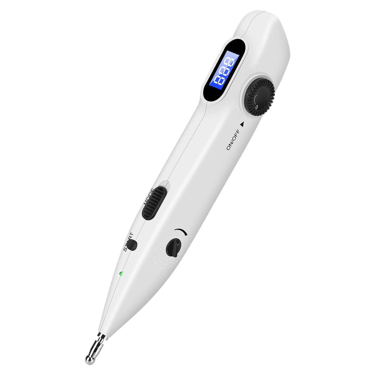iVOLCONN electronic acupuncture pen detects acupoints for targeted noninvasive relief.