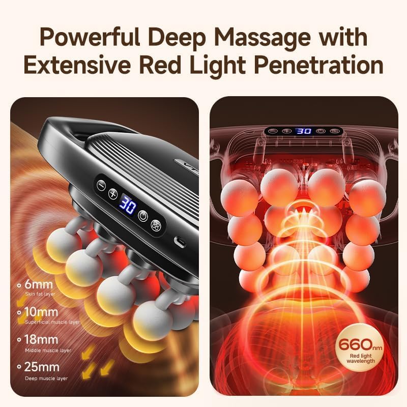 IZRIO Relief Wave Pro 3 massager with 3 modes for targeted post-workout recovery