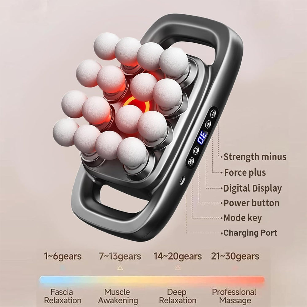 IZRIO Relief Wave Pro 3 massager operates quietly for home, office, and gym