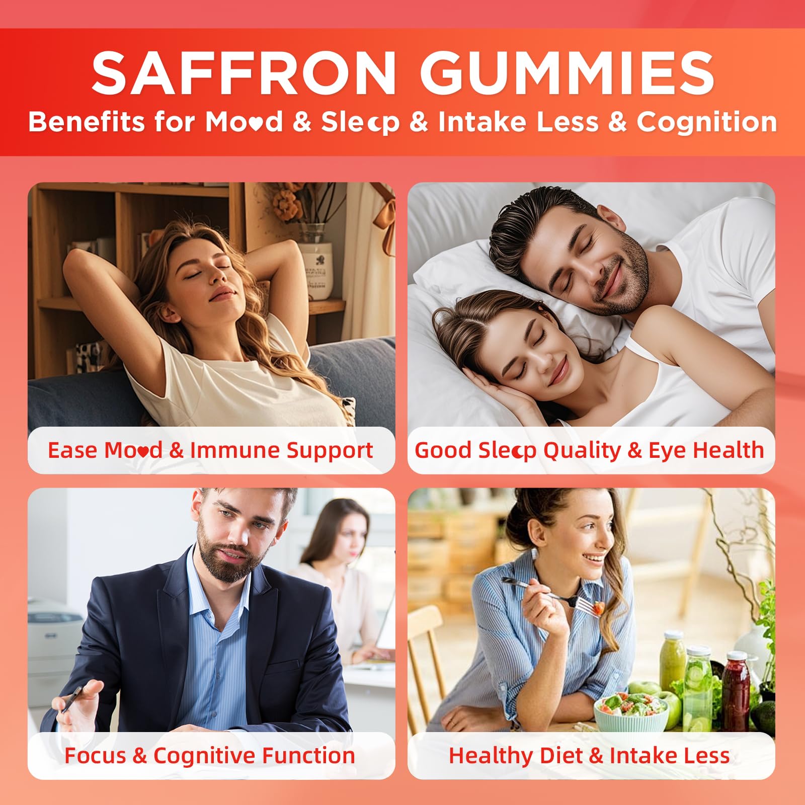 Jabsah Saffron Gummies aid appetite control with fullness cues.
