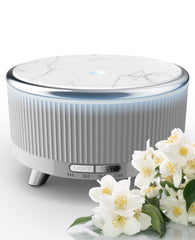 Jack & Rose large 500ml diffuser in a living room delivering lasting fragrance