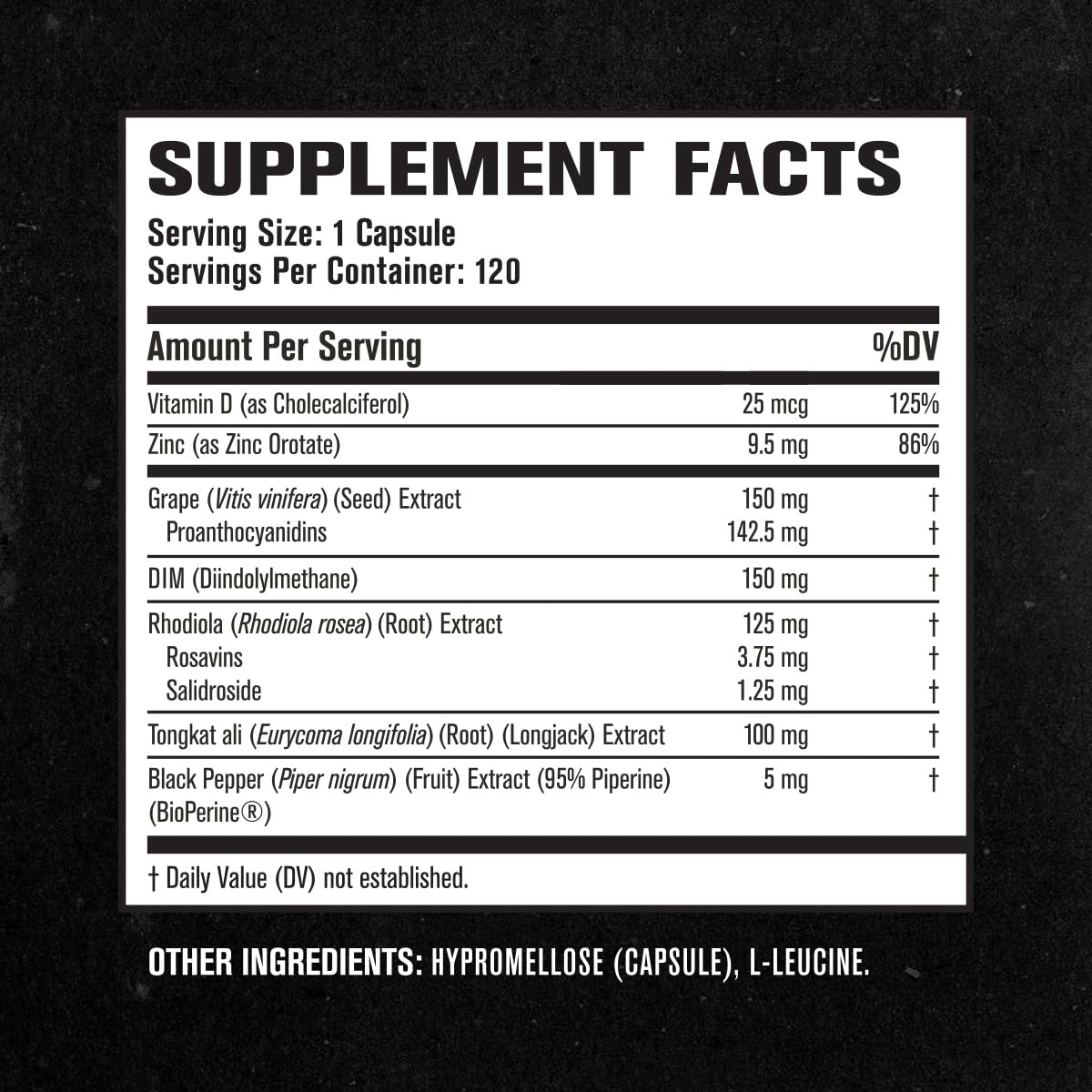 Grape seed extract visual suggesting antioxidant protection and overall wellness.