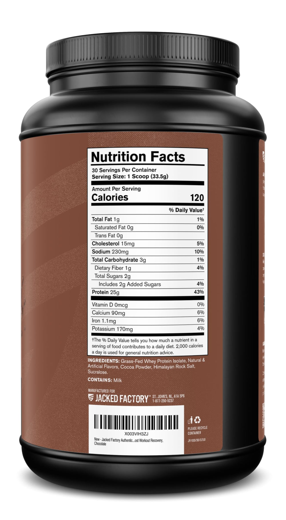 Using Authentic ISO after a workout for recovery.