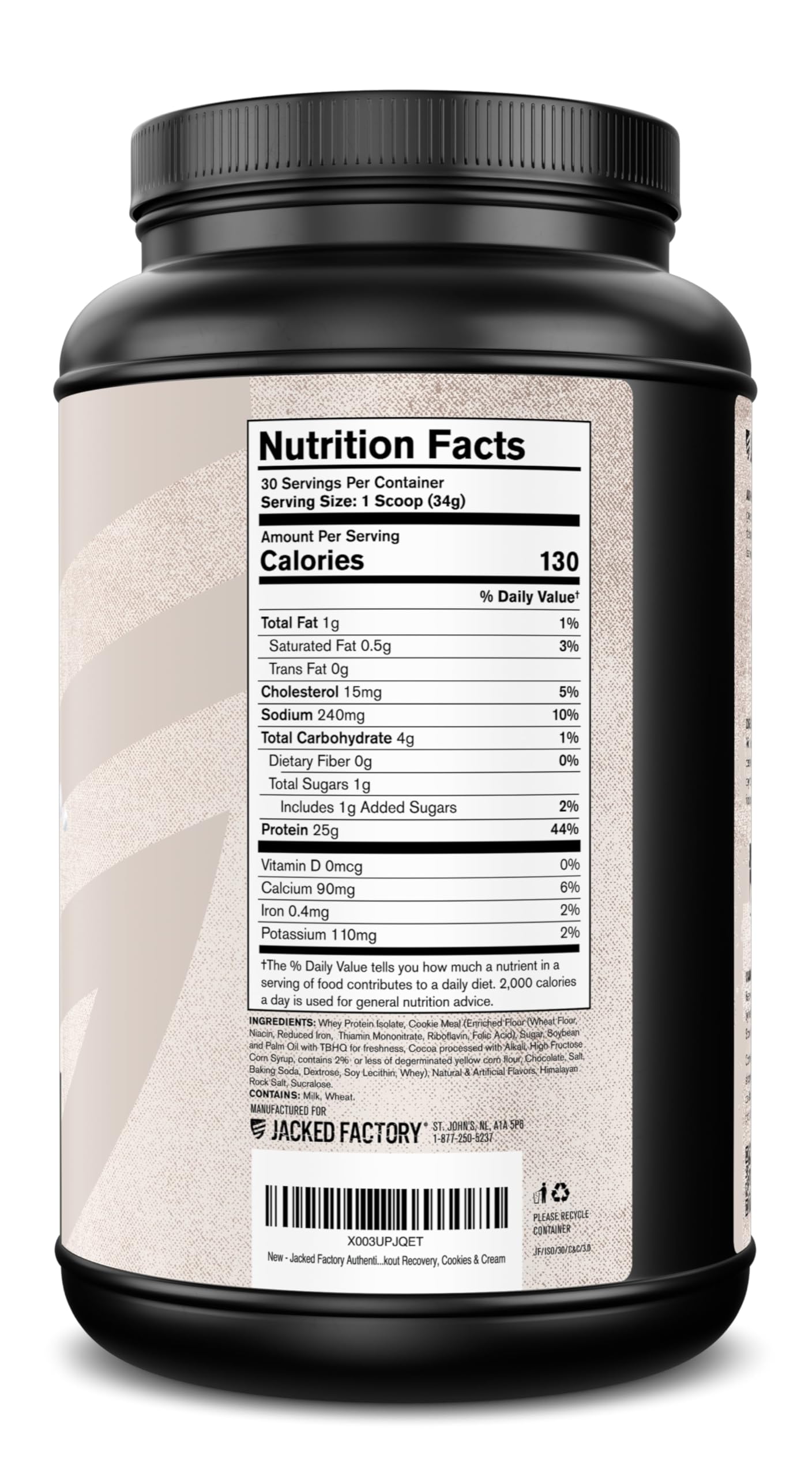 Post-workout recovery shot—Authentic ISO shake on the go.