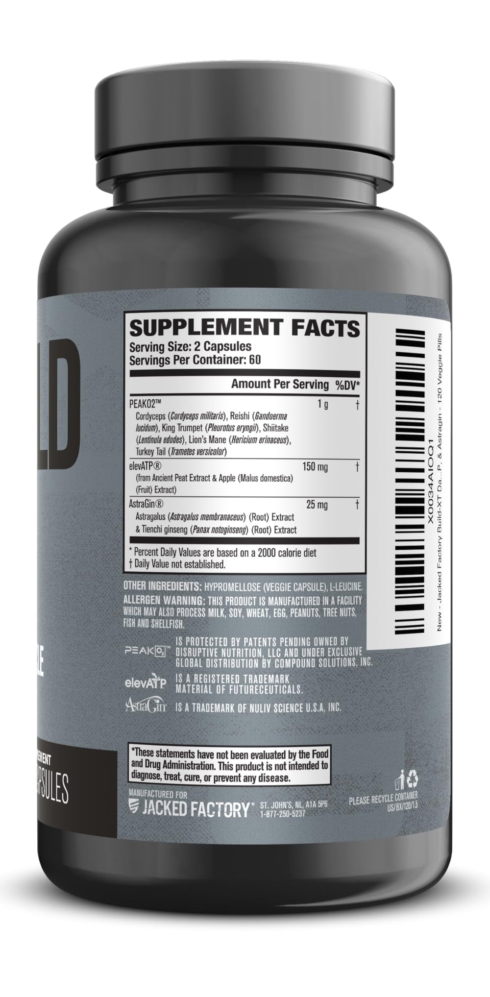 Athlete in gym scene using Build-XT for endurance.