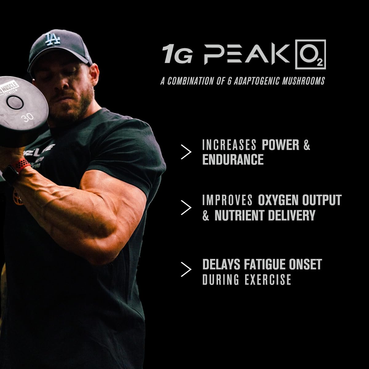 Build-XT pills on label detail emphasizing ElevATP for training energy.