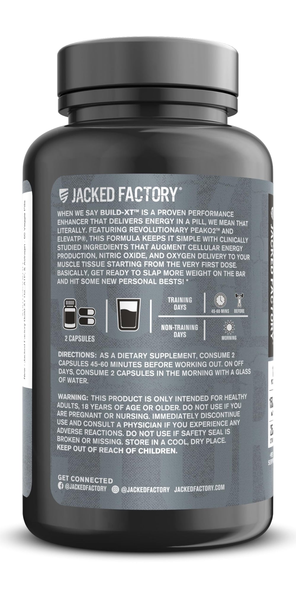 Quality-focused note about cGMP standards and product quality.