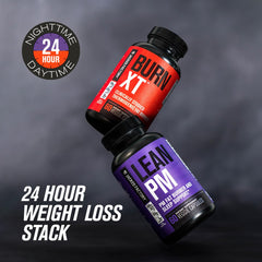 Burn-XT label detail highlighting caffeine and green tea extract