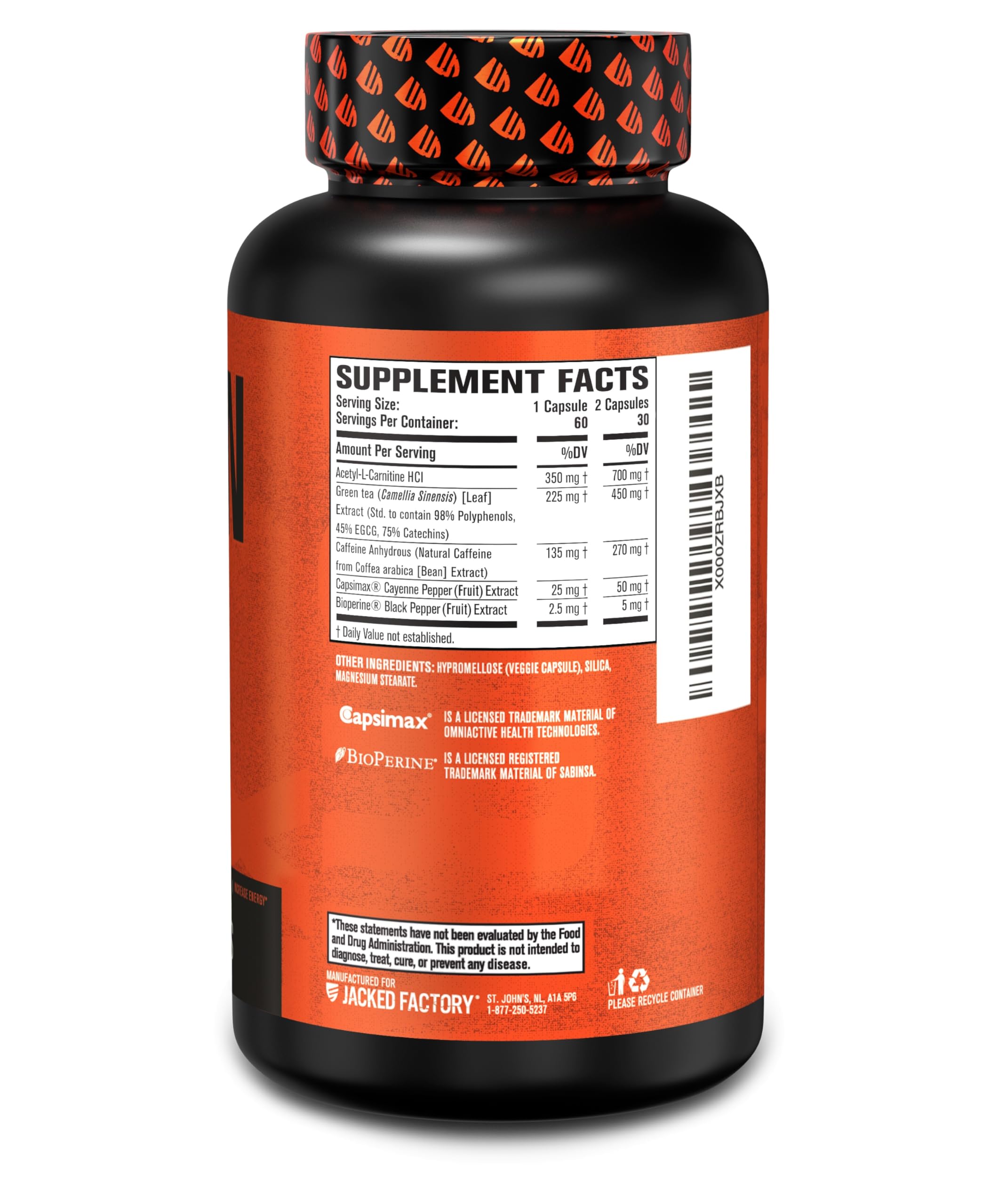 CGMP facility label detail highlighting quality manufacturing standards
