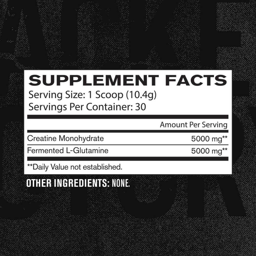 Jacked Factory Creatine + Glutamine serving daily-use demonstrates convenient daily routine.