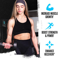 Jacked Factory Creatine Gummies open bottle demonstrates quick access to 5 g daily dose