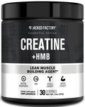 Jacked Factory Creatine HMB Powder – Creatine Monohydrate + HMB for Muscle Growth