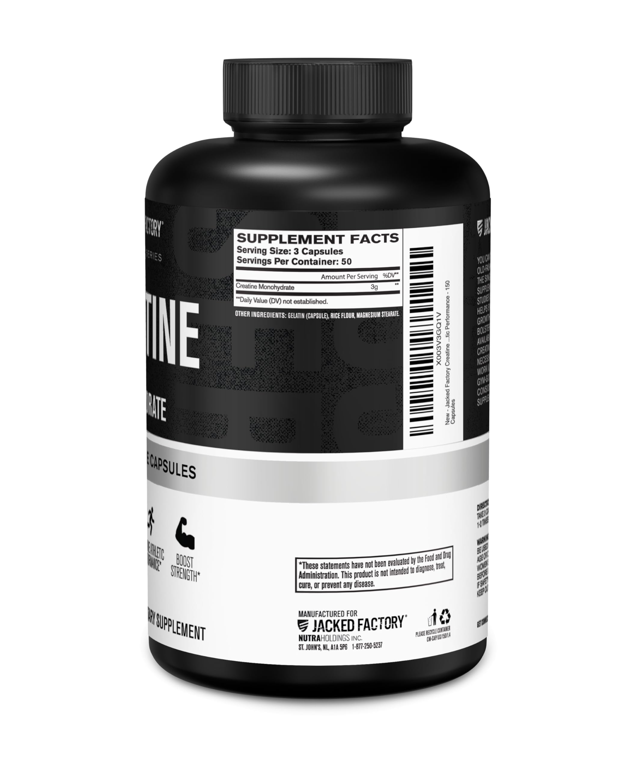Capsules beside a gym bag indicate on-the-go supplementation between sessions.