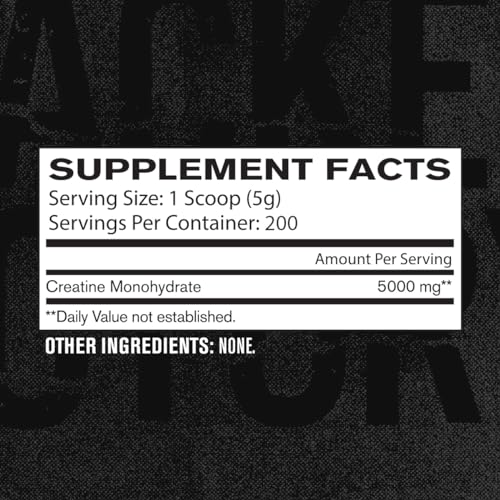 Jacked Factory Creatine Monohydrate ready for stack with pre-workout