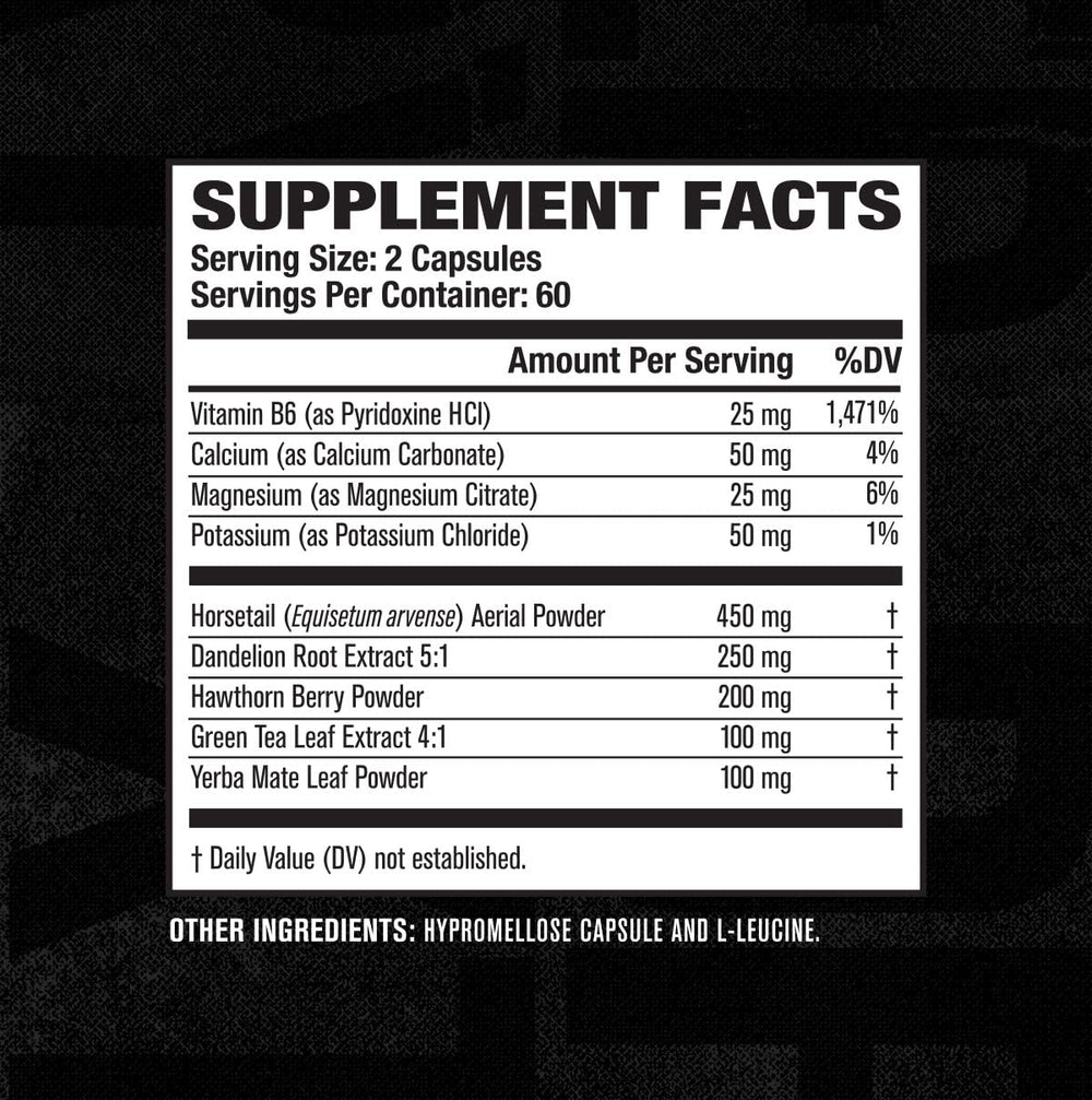 Jacked Factory Dry-XT ingredient-horsetail: natural detox support
