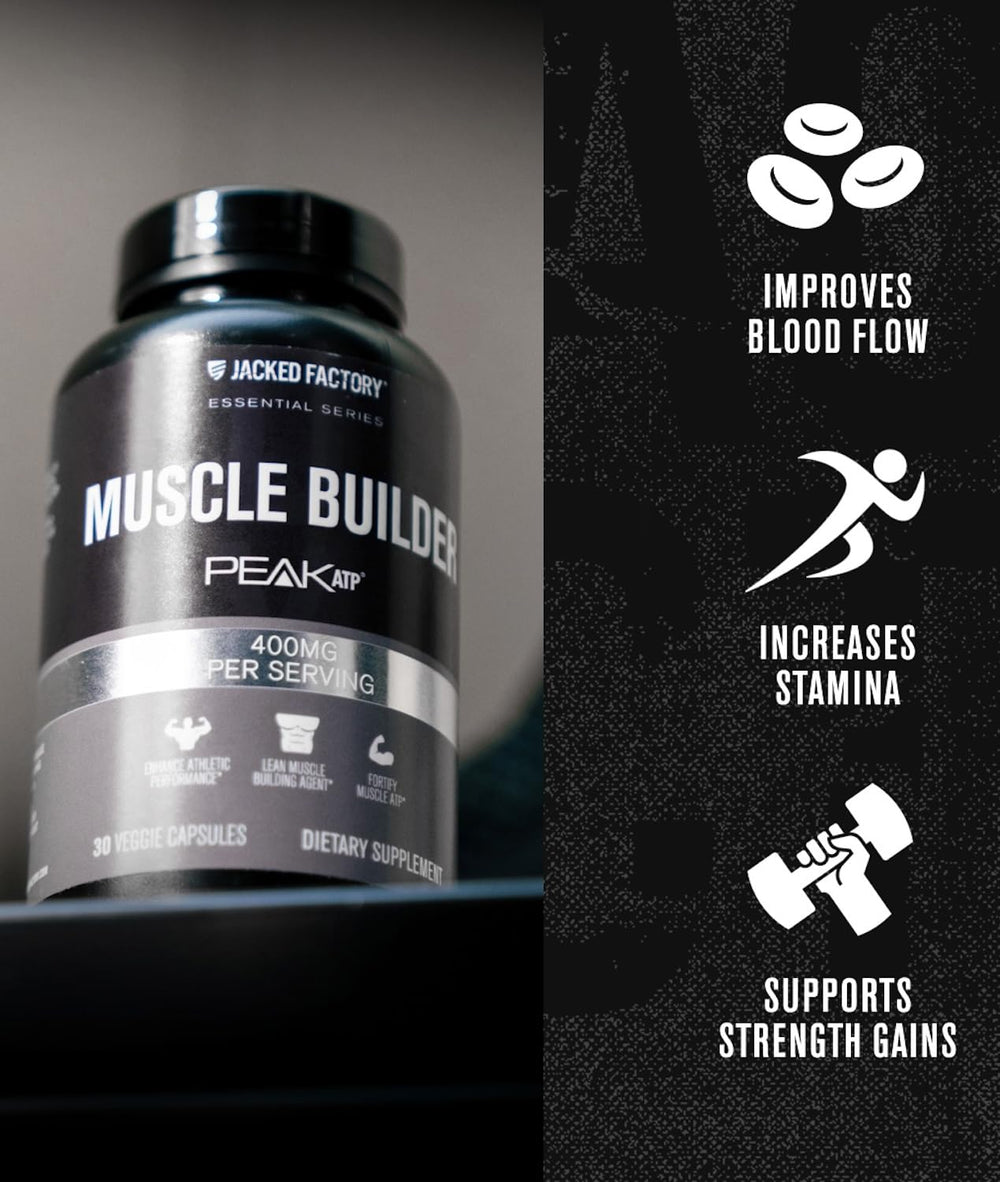 Jacked Factory Essentials Muscle Builder stacked with pre-workout demonstrates compatibility.