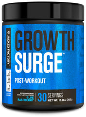 Jacked Factory Growth Surge packaging box for post-workout formula