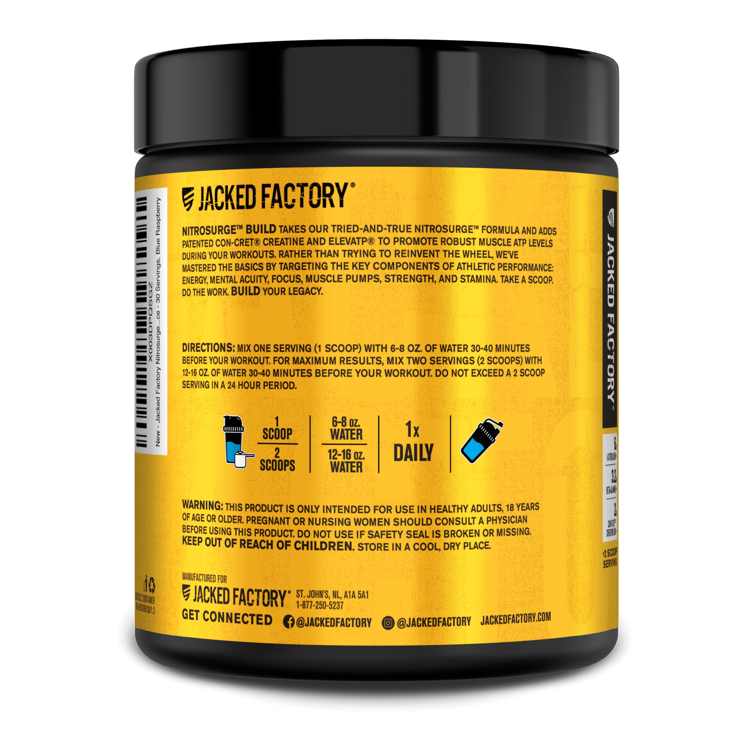 Gym scene focusing on intense training with Nitrosurge Build