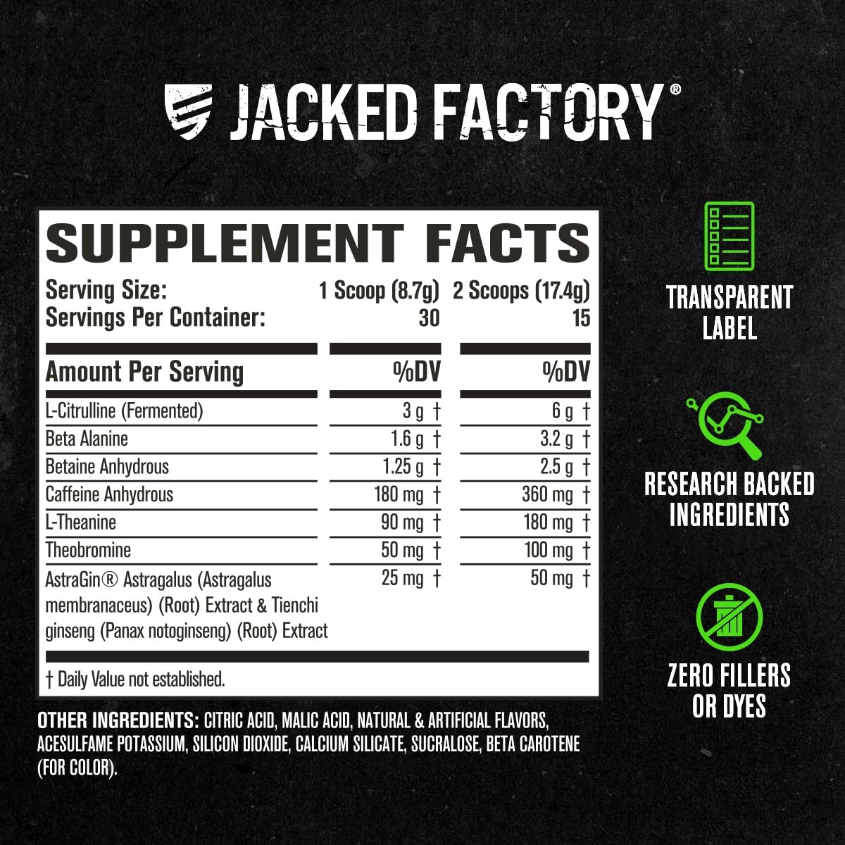 Ingredients-science close-up showcases clinical doses supporting energy, focus, and endurance